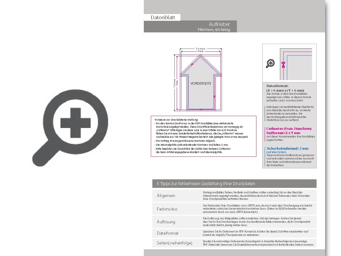Product Bild hochwertige_outdoor-aufkleber_in_pfeil-form_bis_30_x_150_cm