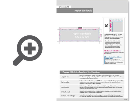Product Bild banderole_aus_papier_(52_cm_x_3_5_cm)_einseitig_bedruckt
