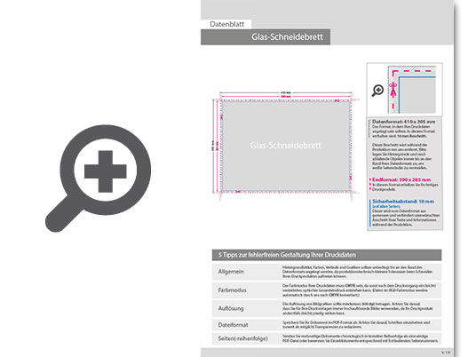 Product Bild glas-schneidebrett_gro____390_x_285_mm__bedruckt_in_brillanter_fotoqualit__t_mit_ihrem_motiv