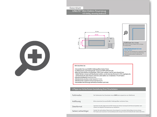 Product Bild unilite__-mini-elektro-feuerzeug__4_0-farbig_einseitig_bedruckt